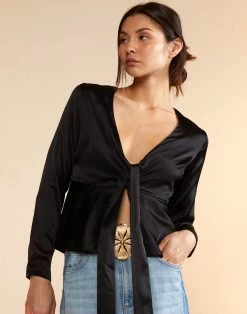 CYNTHIA ROWLEY Jula Silk Blouse