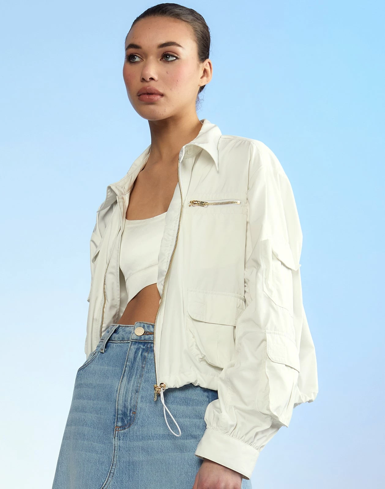 CYNTHIA ROWLEY Cargo Jacket - Image 4