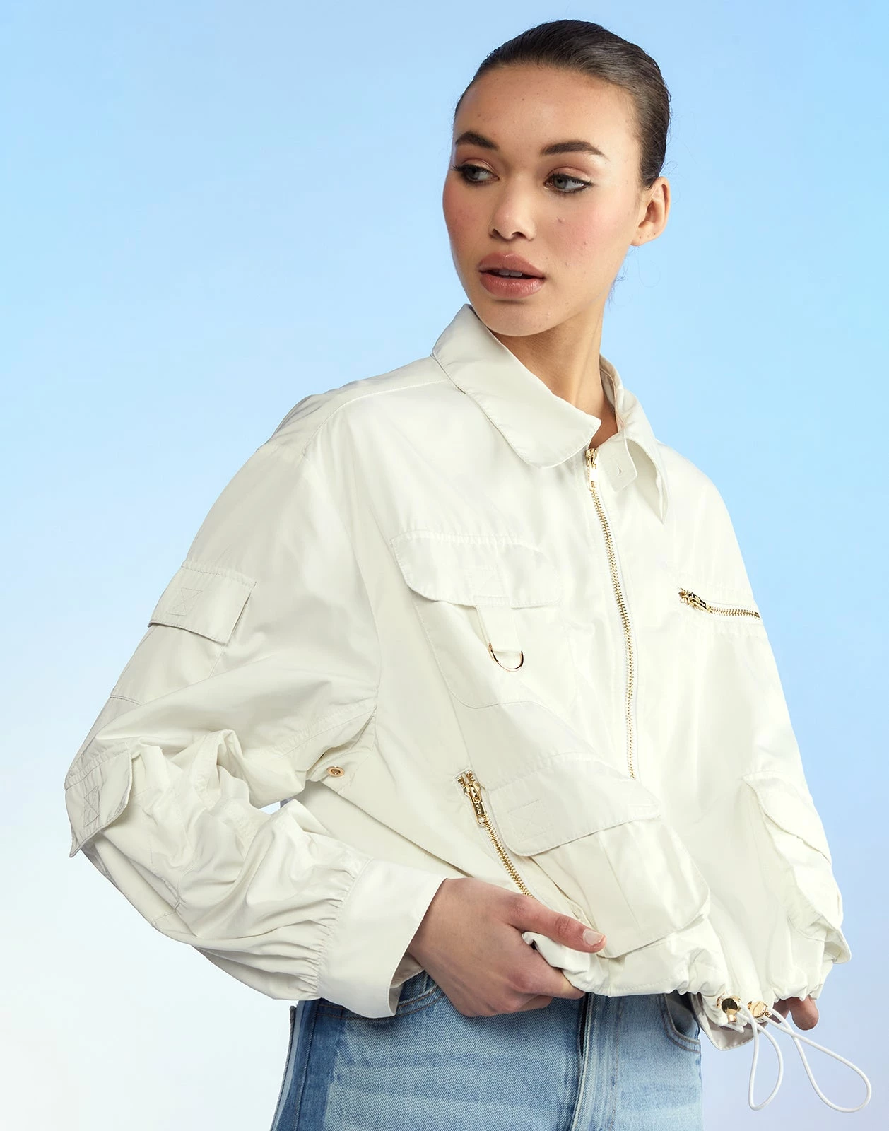 CYNTHIA ROWLEY Cargo Jacket - Image 3