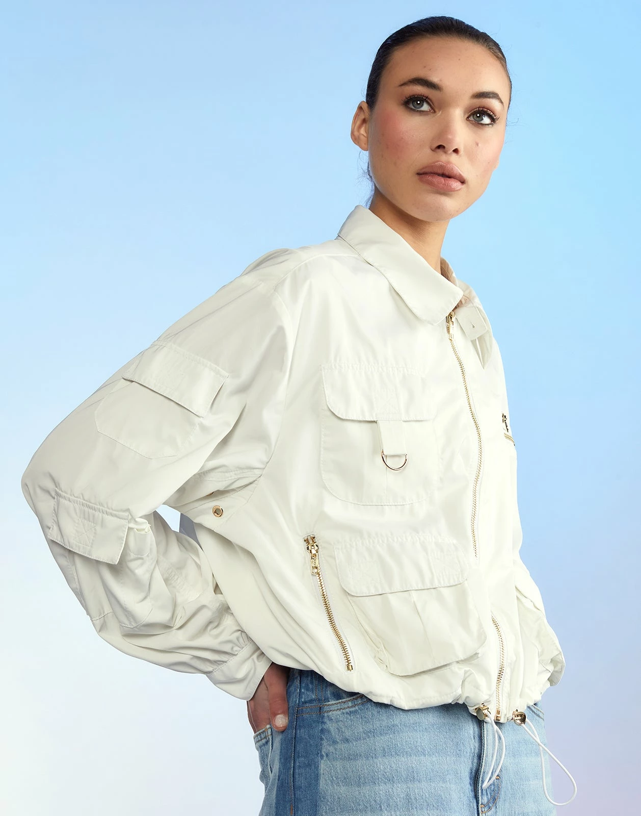 CYNTHIA ROWLEY Cargo Jacket - Image 2