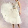 CYNTHIA ROWLEY Butterfly Tulle Skirt