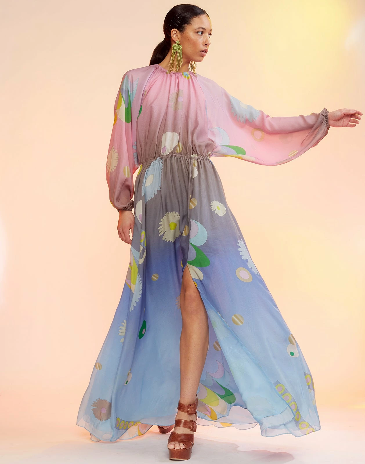 CYNTHIA ROWLEY Belize Silk Dress