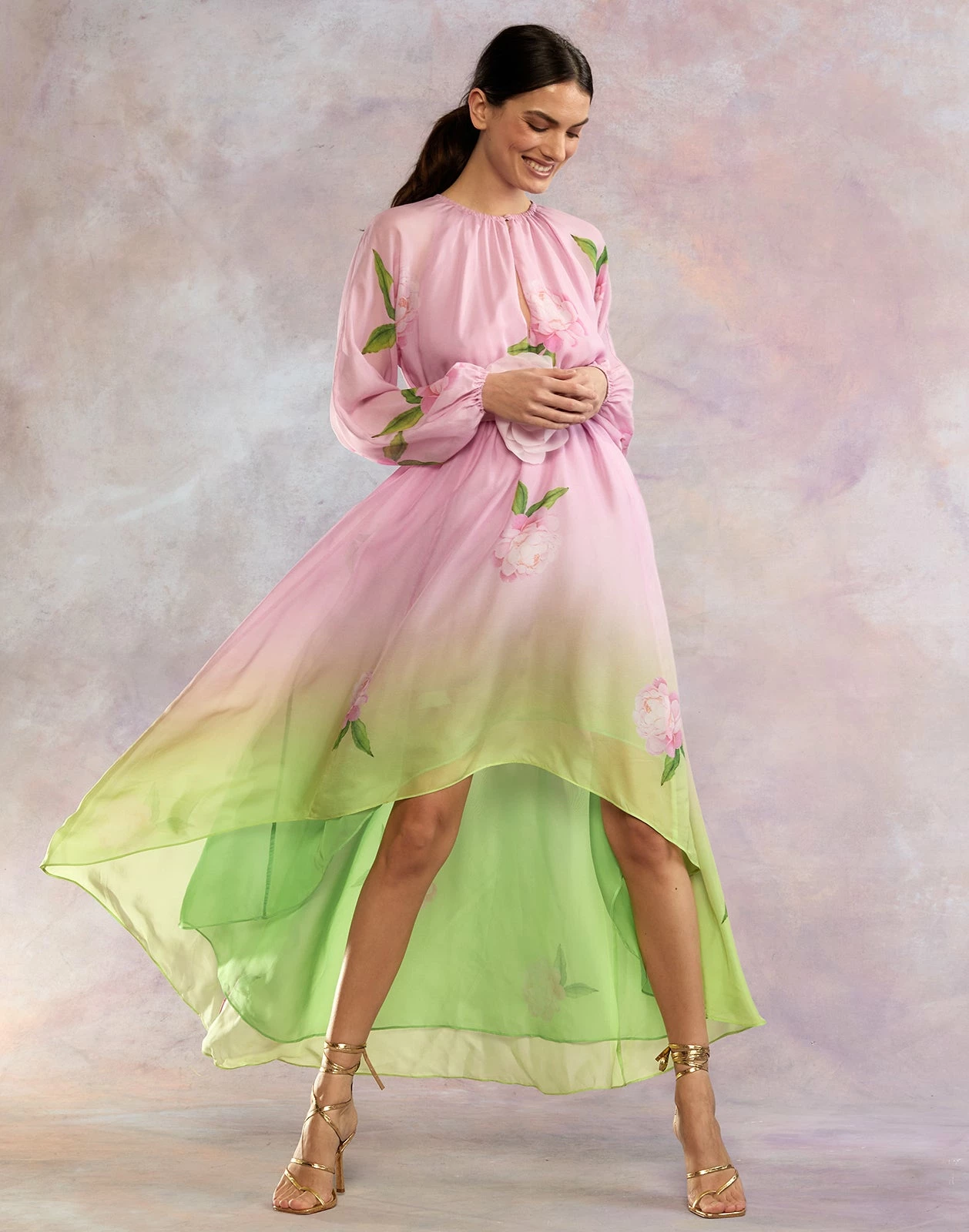 CYNTHIA ROWLEY Bari Silk Dress - Image 4