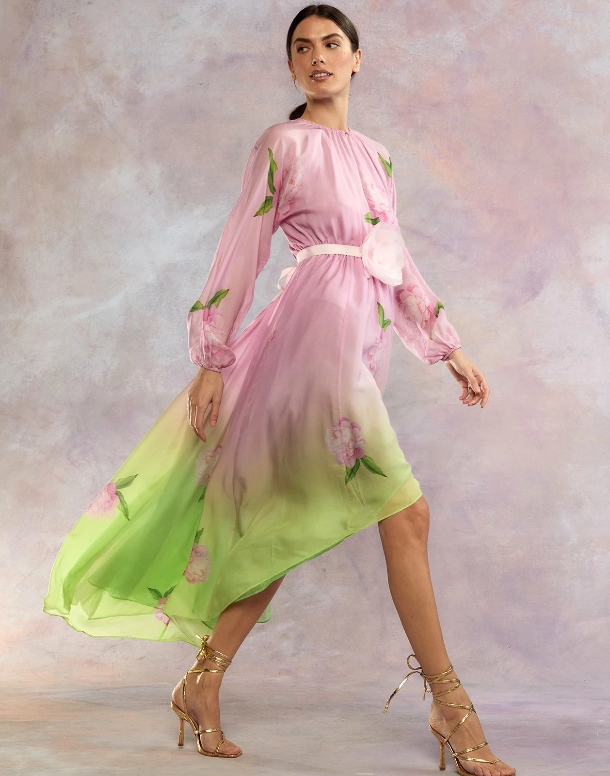 CYNTHIA ROWLEY Bari Silk Dress - Image 2