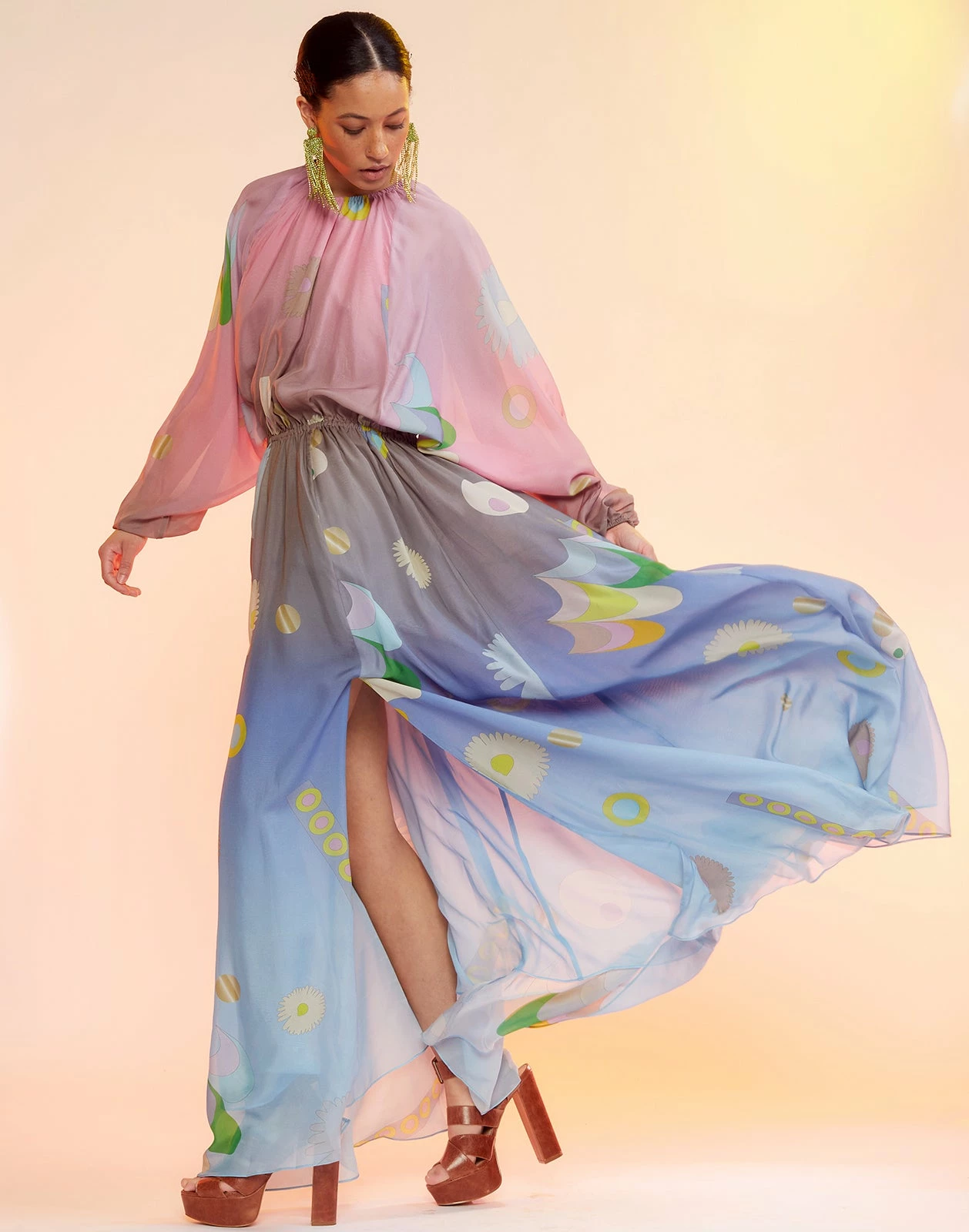 CYNTHIA ROWLEY Belize Silk Dress - Image 3