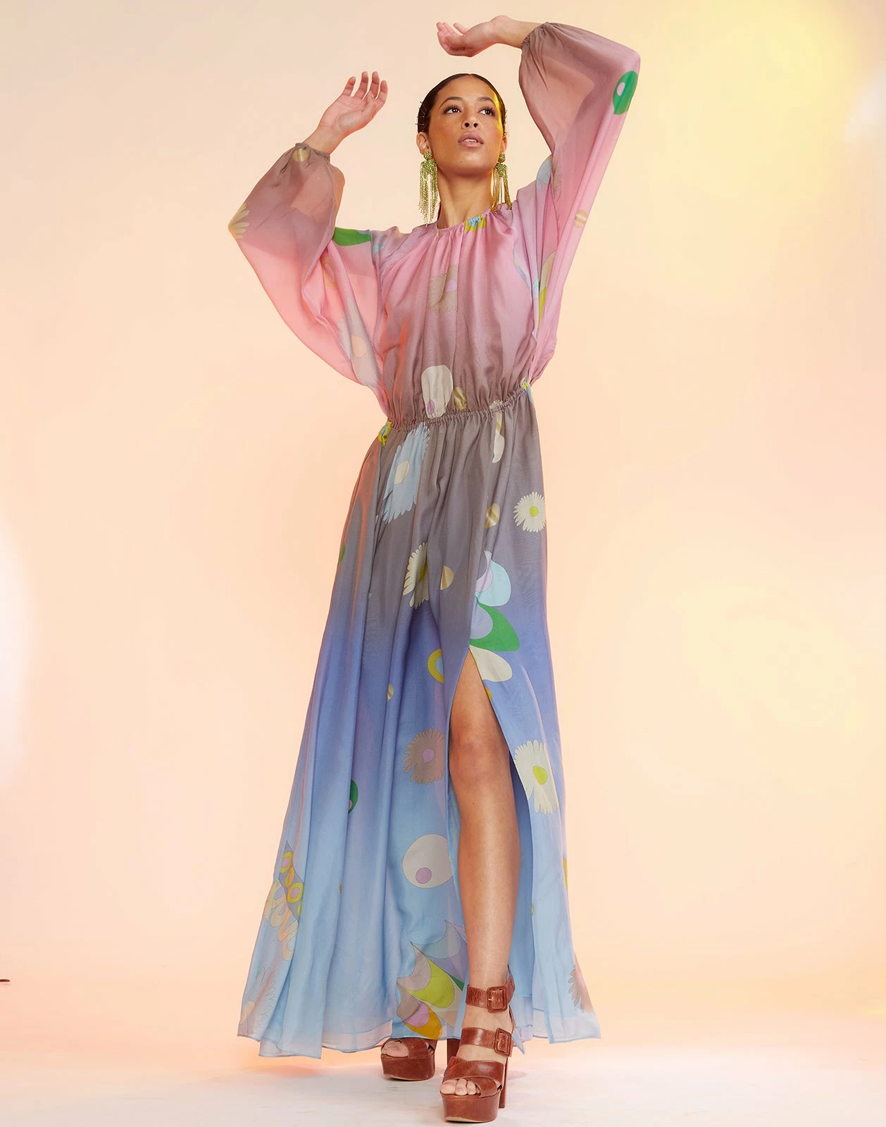 CYNTHIA ROWLEY Belize Silk Dress - Image 2