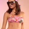 CYNTHIA ROWLEY Flirt Ruffle Bikini Top
