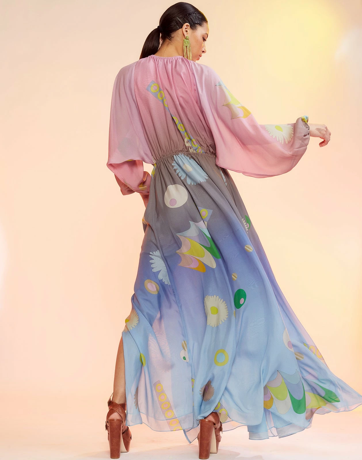 CYNTHIA ROWLEY Belize Silk Dress - Image 4