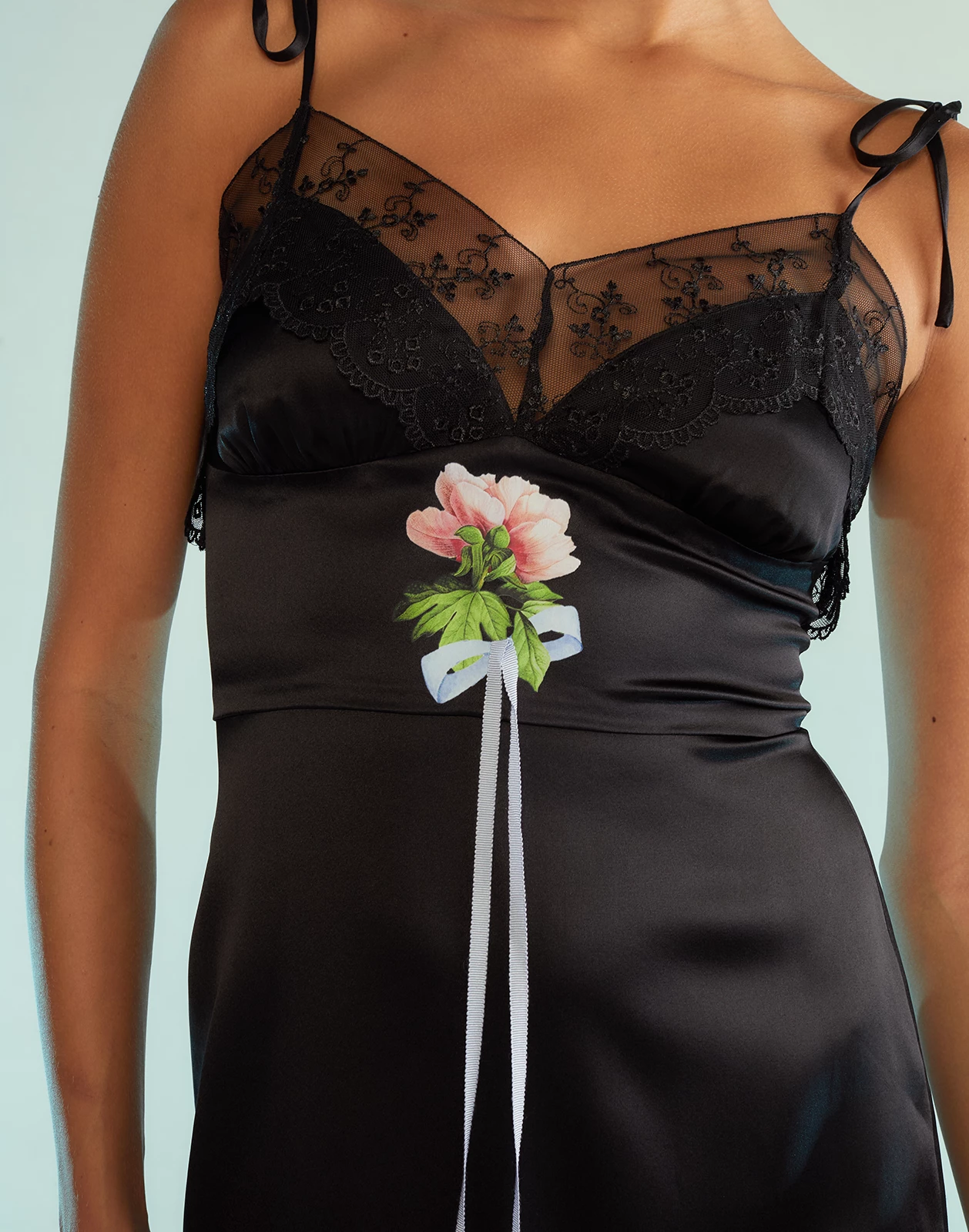 CYNTHIA ROWLEY Iris Mini Silk Dress - Image 5