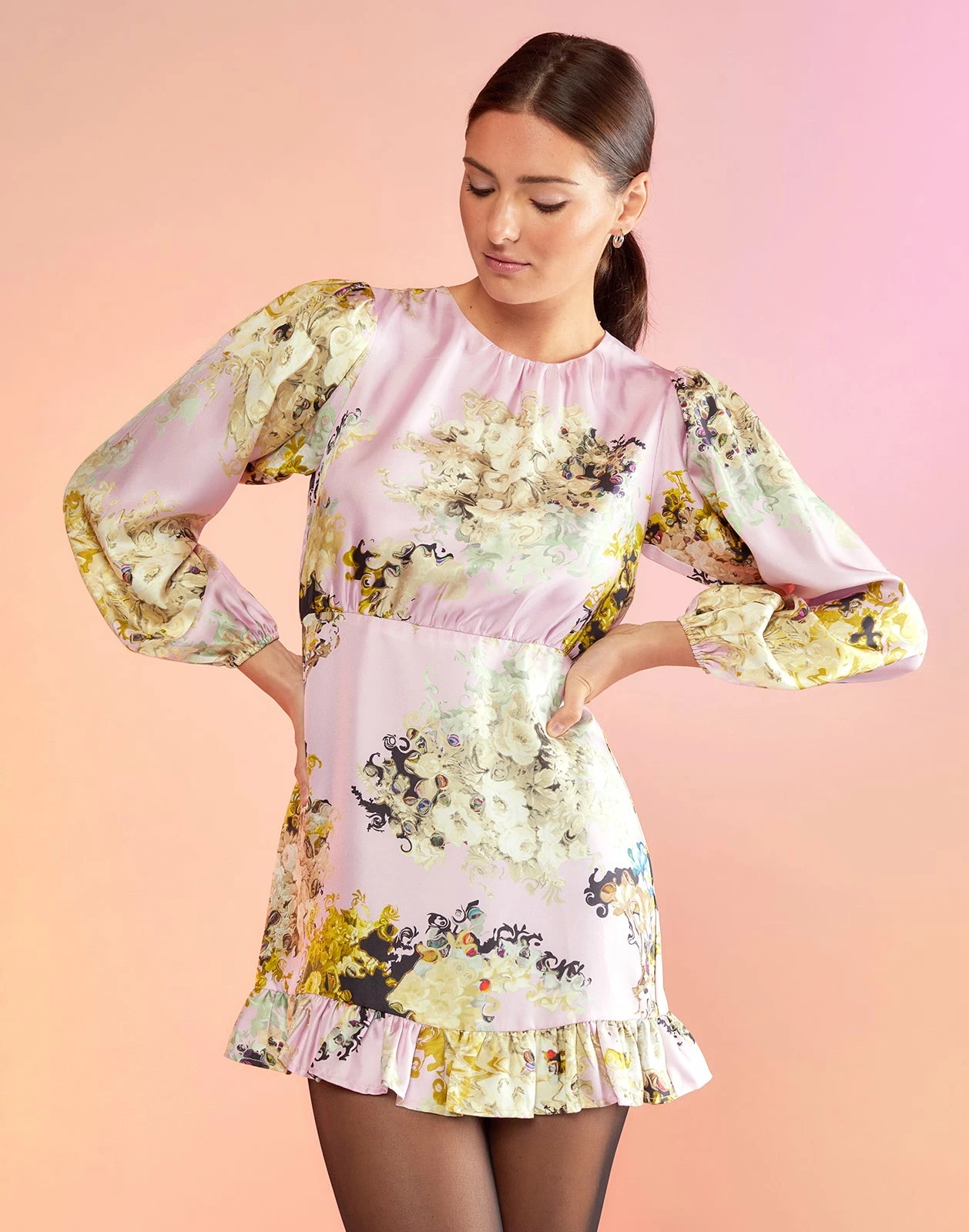 CYNTHIA ROWLEY Alice Silk Dress - Image 2