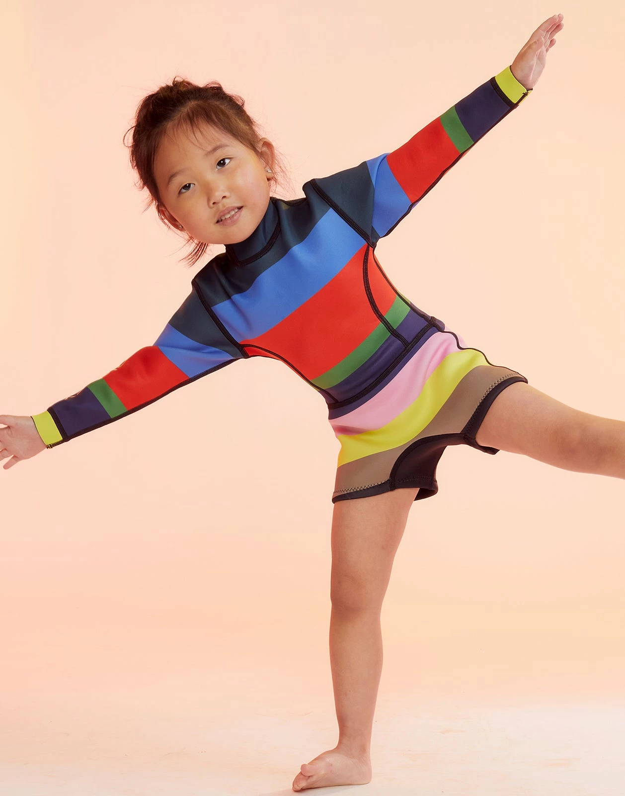 CYNTHIA ROWLEY Kids Stripe Wetsuit - Image 3