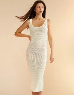 CYNTHIA ROWLEY Zia Crochet Knit Dress