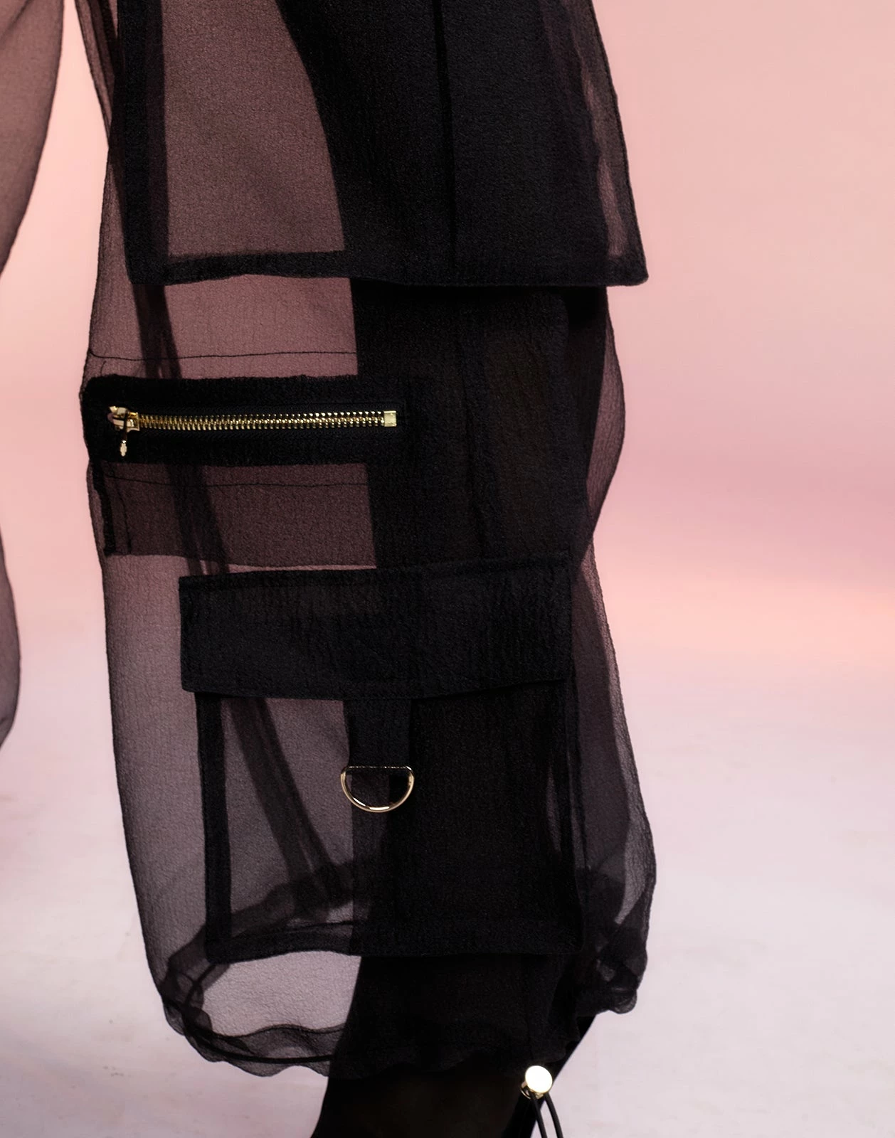 CYNTHIA ROWLEY Organza Cargo Pant - Image 8