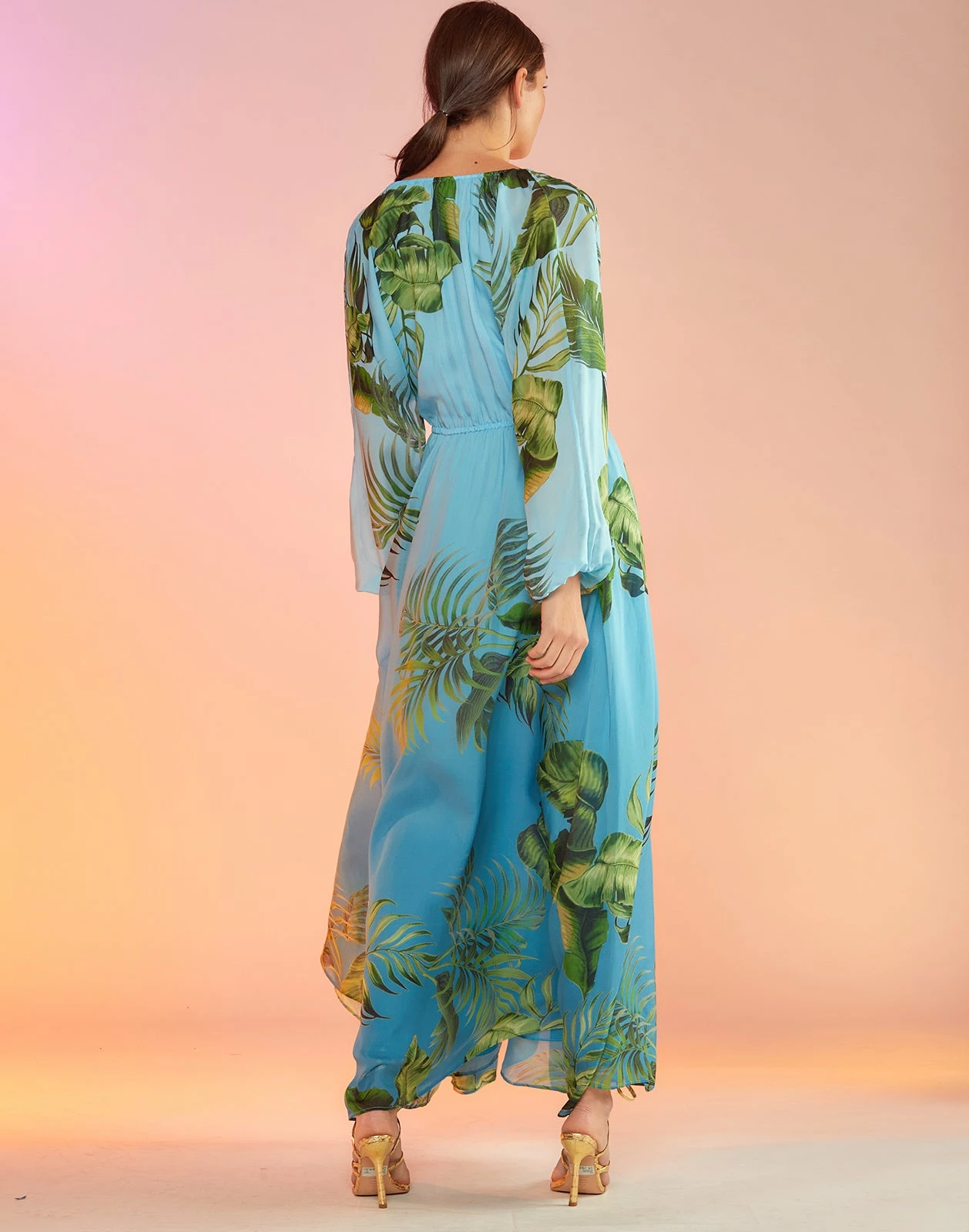CYNTHIA ROWLEY Messina Silk Dress - Image 9