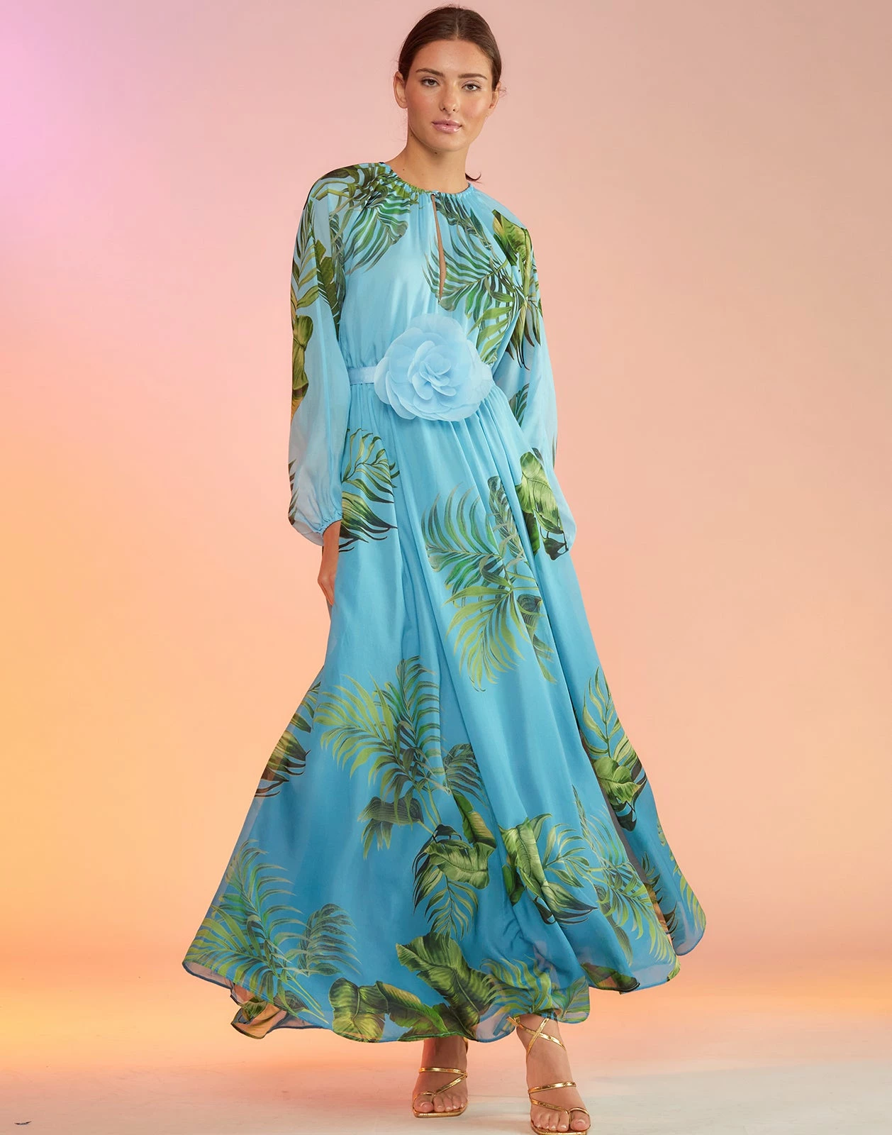 CYNTHIA ROWLEY Messina Silk Dress - Image 5