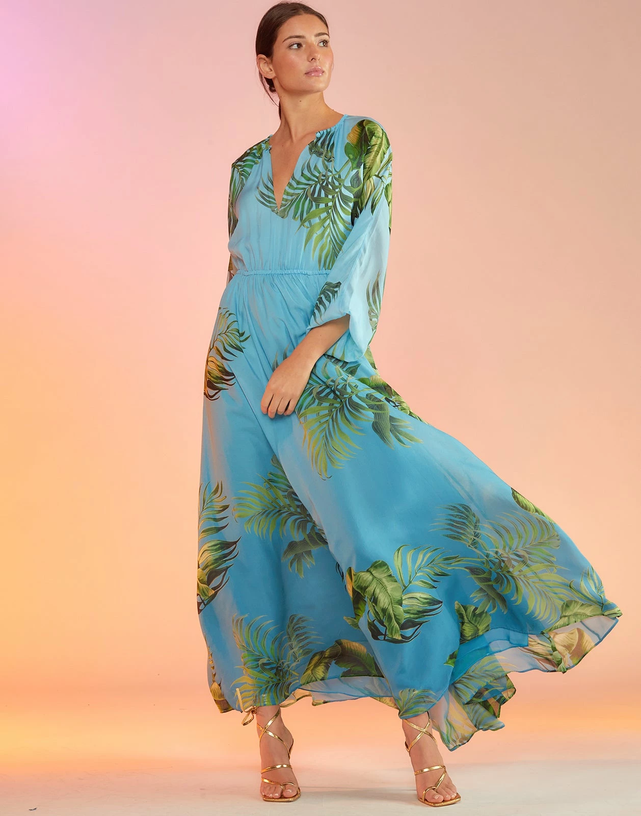 CYNTHIA ROWLEY Messina Silk Dress - Image 7