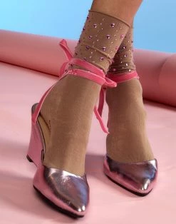 CYNTHIA ROWLEY Crystal Socks